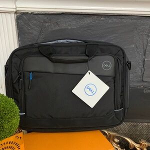Dell Black and Blue Laptop Bag